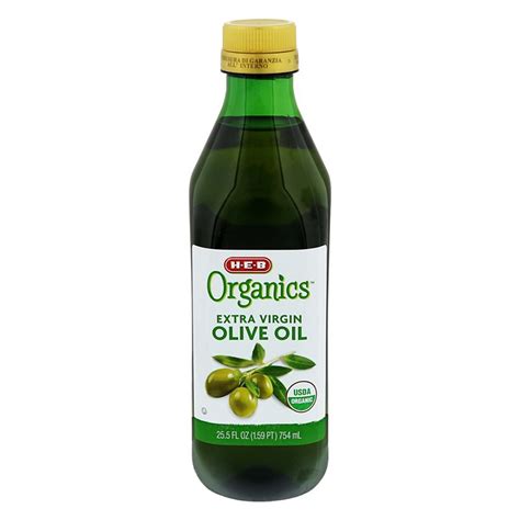 H E B Organics Extra Virgin Olive Oil Shop Oils At H E B