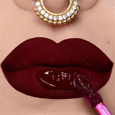 Pin By Светлана Свет Ника On Makeup Lipstick Dark Red Red Lipstick