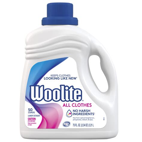 Woolite Clean And Care Liquid Laundry Detergent 75oz For Machine