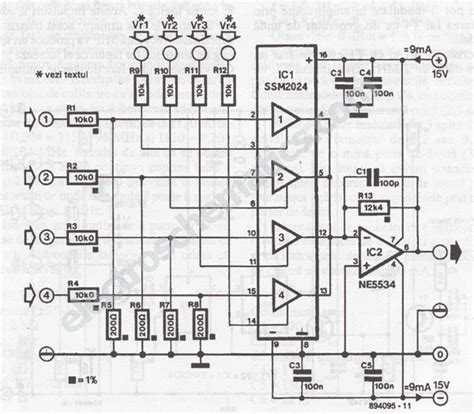 Mixer Diagram Circuit