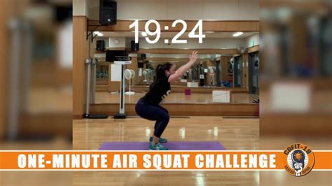 DVIDS Video One Minute Squat Challenge