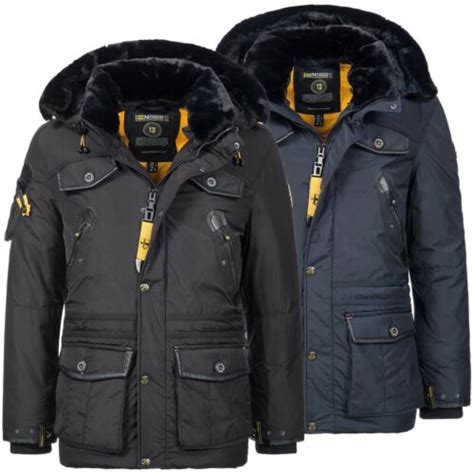 Geographical Norway Mens Luxury Parka Outdoor Very Warm Winter Jacket Ski Coat Ebay
