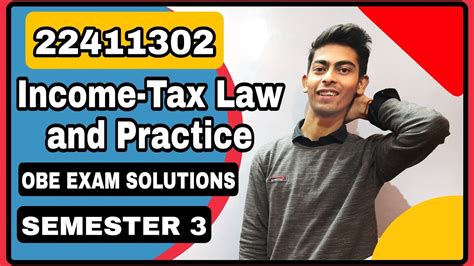 Q Income Tax And Law Practice Obe Exam Solution Income Tax Law And Pra B Com H