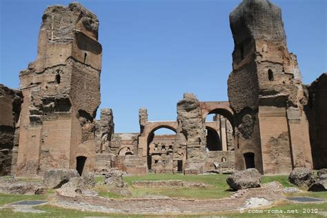 The baths of caracalla first appeared in the iii century at the order of emperor caracalla, and then the augustbad baths were built. Bauwerke der Antike - Besuchen Sie Rom