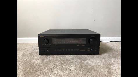 Denon Avr 3802 71 Home Theater Surround Receiver Youtube