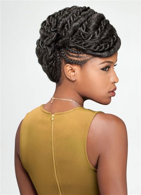 20 Charming Braided Hairstyles For Black Women Braided