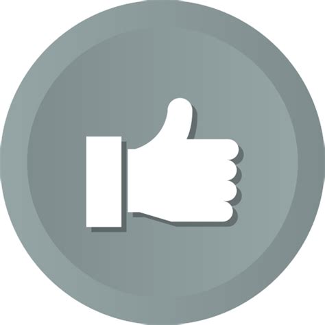 Finger Gesture Hands Like Thumbs Up Vote Icon Free Download