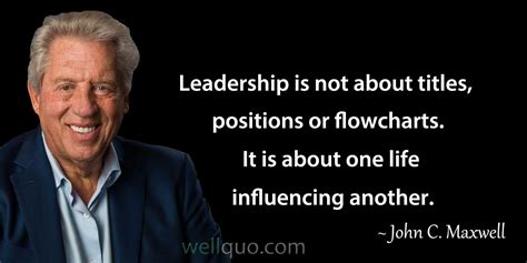 John C Maxwell Inspirational Quotes On Leadership And Achievements