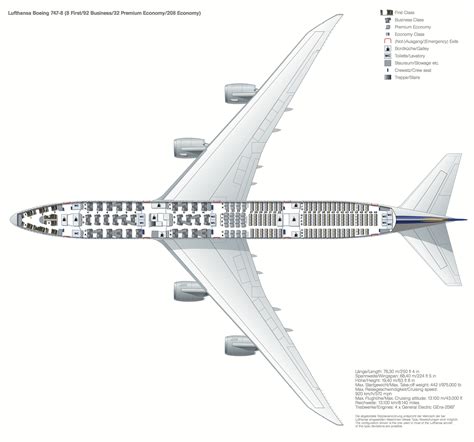 Lufthansa Airbus 747 8 Seat Map