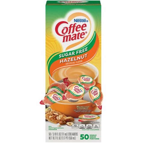 Coffee Mate Sugar Free Hazelnut Liquid Creamer Oz Box Nes