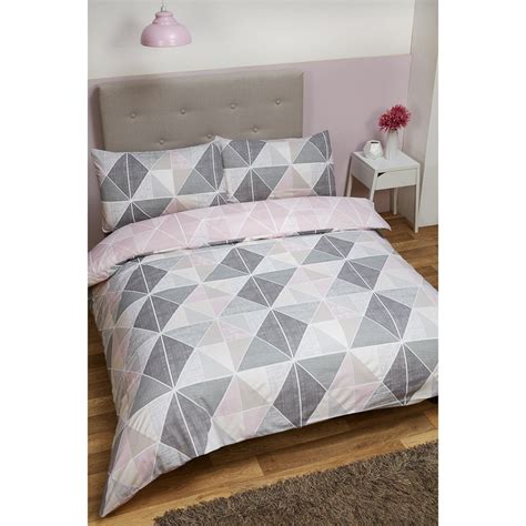 Geometric Double Duvet Set Bedding Duvet Sets Bandm