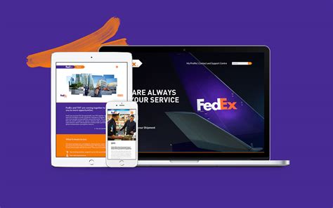 Fedex Web Concept On Behance