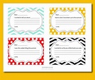 Free Summer Notes {free printable} - Kiki & Company