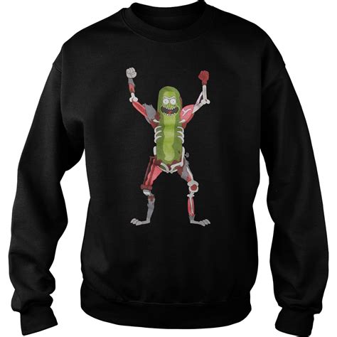 Rick And Morty Pickle Rick Rat Suit Shirt Hoodie Tank Top And Sweater