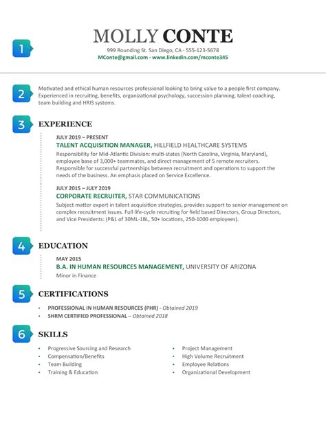 Mid Career Resume Templates And Examples