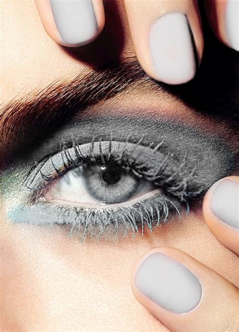 Download Semi Transparent Eye Nails And Eye Makeup May Have Eye