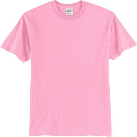 Blank Pink Port And Company Shirt Template Colored Pants Types Of