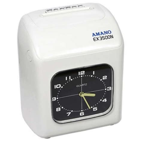 Amano Ex 3500n Clocking Machine And Time And Attendance