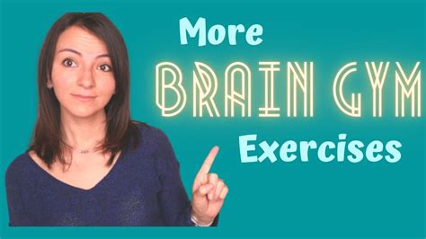 Brain Gym Exercises More Brain Gym Activities For Children Youtube