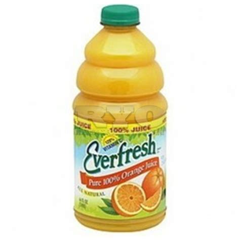 Everfresh 100 Orange Juice 64oz Ryo Distribution