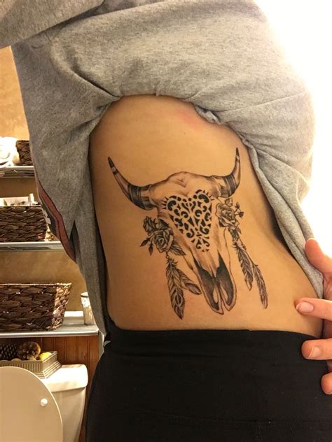 What Does A Cow Skull Tattoo Mean Mytattoopedia