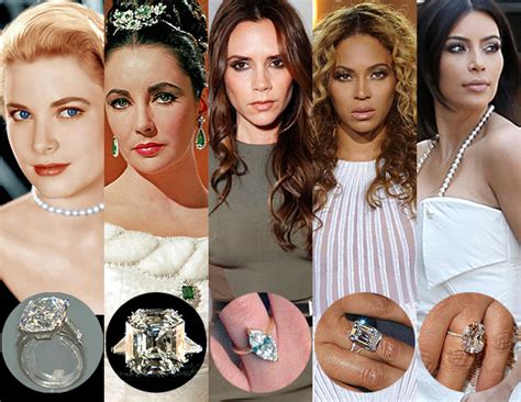 Most Memorable Celebrity Engagement Rings Of All Times