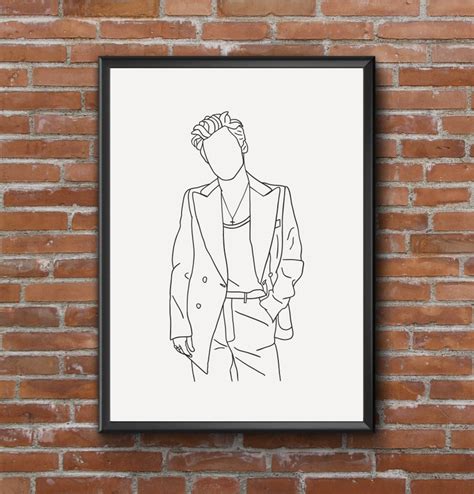 Harry Styles Printable Poster Harry Styles Print Harry Etsy