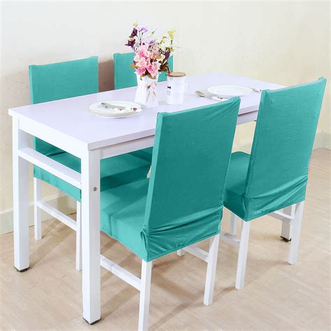 For dining room furniture the chair covers online ordering. Unique Bargains Stretch Spandex Dining Room Chair Covers ...