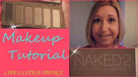 Everyday Makeup Tutorial Using Naked Basics Palette YouTube