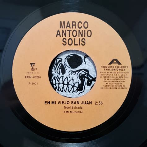 Marco Antonio Solís Los Bukis En Mi Viejo San Juan 2001 Vinyl