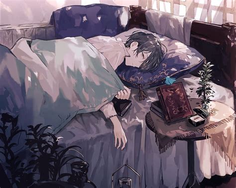 Discover More Than 69 Anime Guy Sleeping Latest In Cdgdbentre