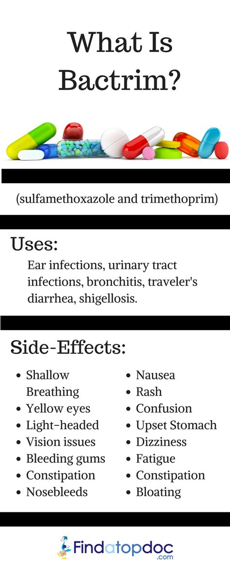 Bactrim Sulfamethoxazole And Trimethoprim Oral Uses Dosage And Side Effects