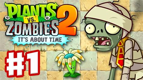 Plants Vs Zombies 2 Its About Time Gameplay Walkthrough Part 1