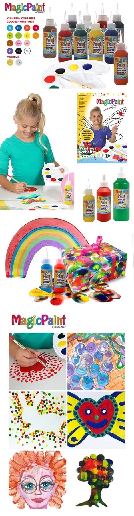 Magic Paint Complete Set 6 X 100 Ml 2 X 50 Ml
