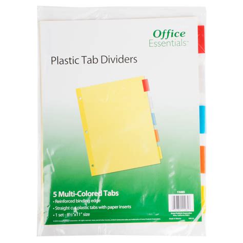 One extra value displaying in gs128 label preview : Avery Office Essentials 11465 5-Tab Multi-Color Insertable Tab Dividers