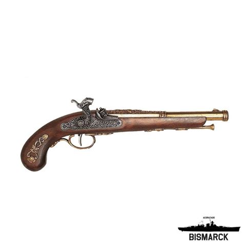 Pistola De PercusiÓn Francesa 1832 Réplica Denix Acorazado Bismarck