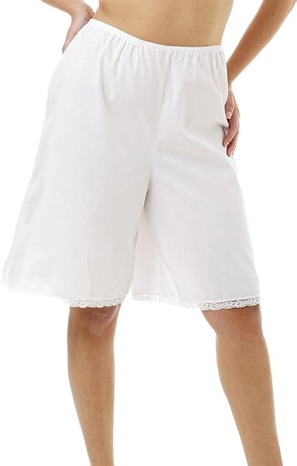 Underworks Woven Cotton Batiste Culotte Slips Pettipants At Amazon