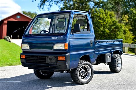 No Reserve 1993 Honda Acty Pickup 4wd 5 Speed For Sale On Bat Auctions