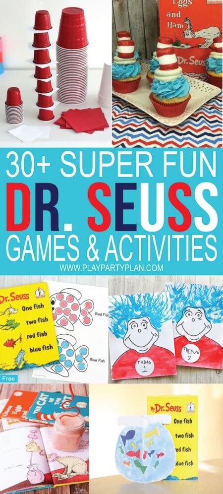 30 Of The Most Fun Dr Seuss Games For Dr Seuss Day Play Party Plan