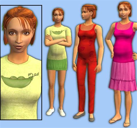Mod The Sims Pregnant Morphs For Sentate And Migamoo Separates