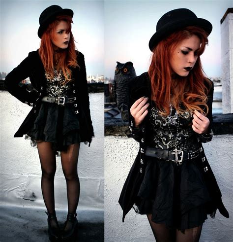 Lua P † Gothic † Lookbook Loves Nu Goth Fashion Style Nu Goth
