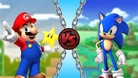 Mario Vs Sonic Youtube