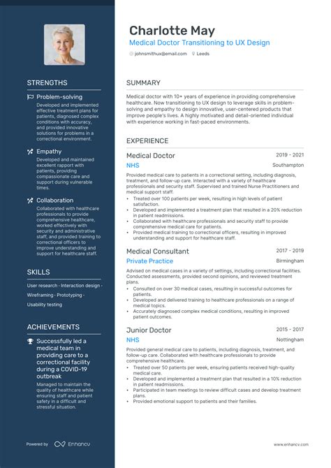 3 Doctor Cv Examples For 2023