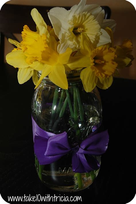 Mason Jar Vases Take 10 With Tricia