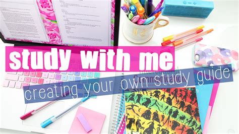 Create Your Own Study Guide Template
