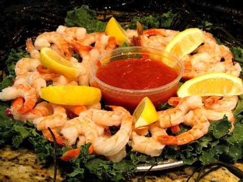 A cocktail shrimp platter is one of the easiest appetizers to assemble. Shrimp cocktail platter | Shrimp cocktail, Food platters, Spicy cocktail