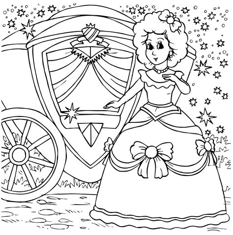 Imagini pentru planetele fise de colorat planet coloring pages space coloring pages star coloring pages. Planse de colorat: Cenusareasa si caleasca fermecata ...