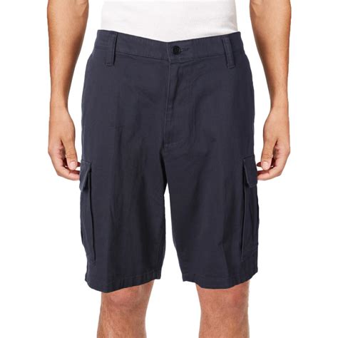 Dockers Mens Pleated Flat Front Cargo Shorts