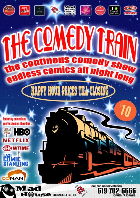 Comedy Train San Diego Reader
