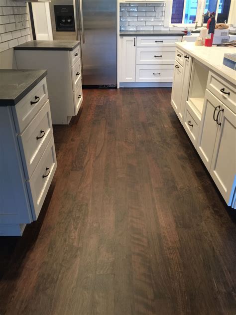 American Cherry Floors Stained With A 50 50 Mix Of Classic Grey And
